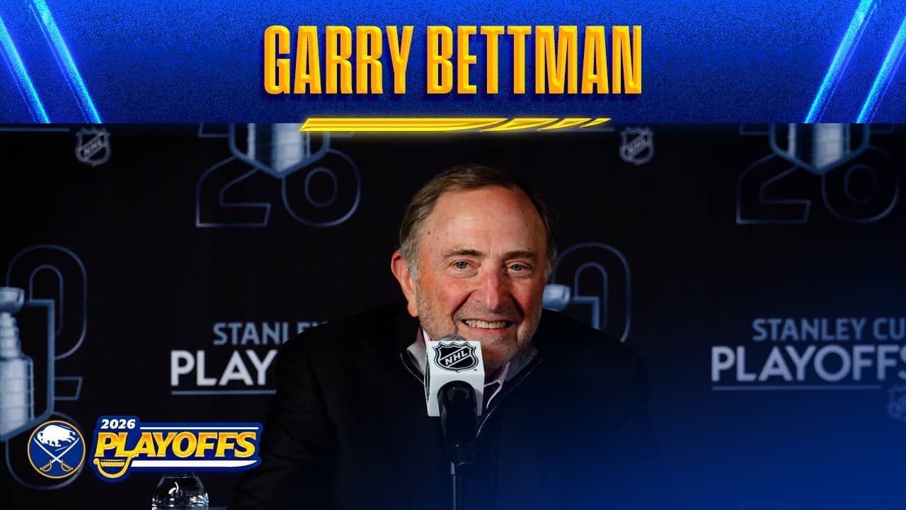 "Buffalo Has Always Been A Great Hockey Market" | NHL Commissioner Gary Bettman Before Game 2