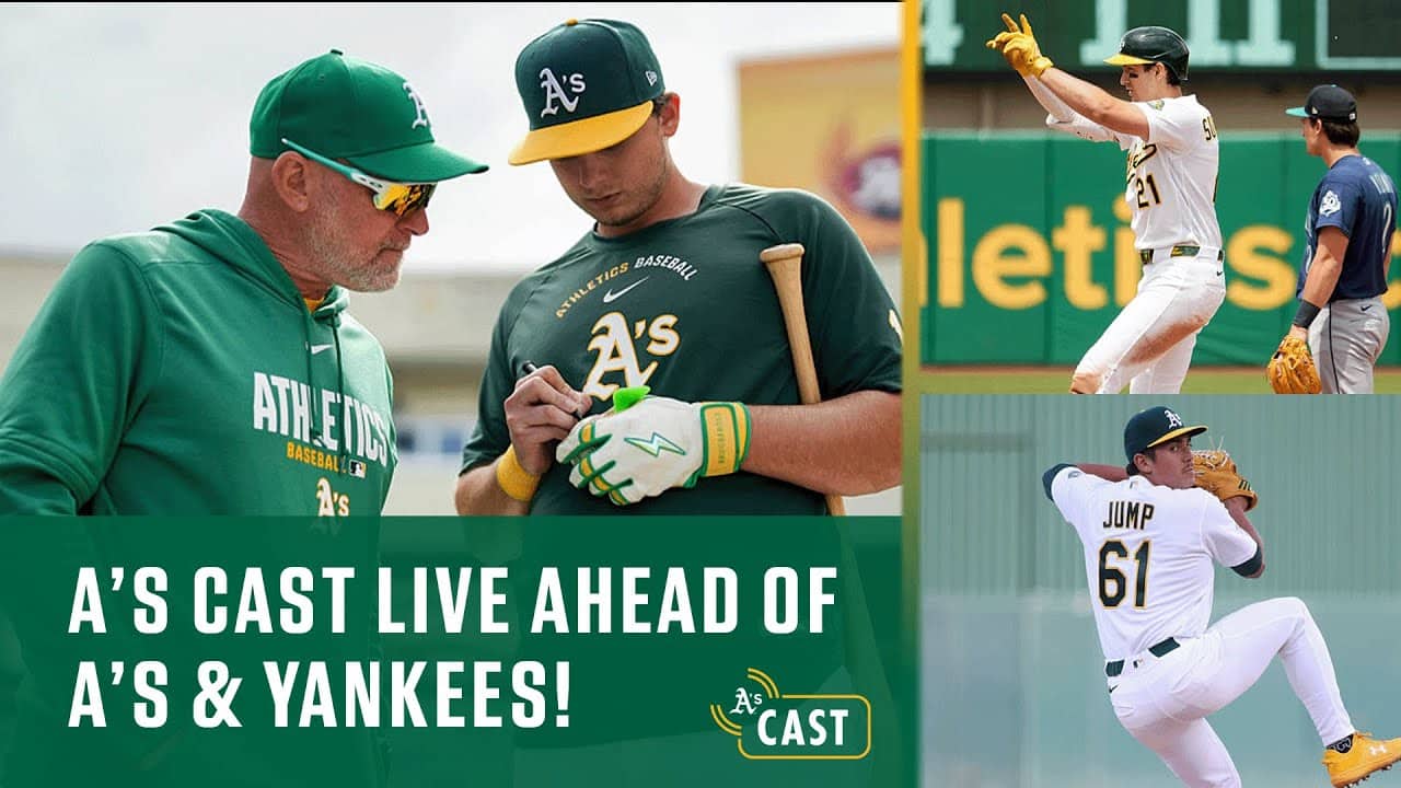 A's Cast Live Ahead of A's & Yankees from West Sac |  Gage Jump, Mark Kotsay & David Cone Join Towny