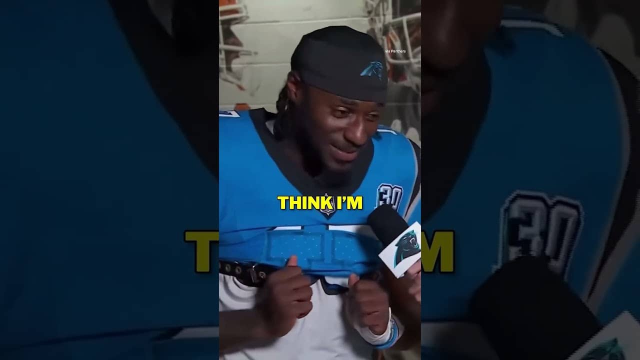 “I don’t even think I’m country man” #nfl #panthers #football