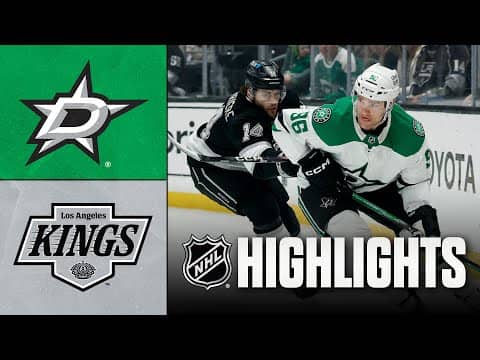 Stars vs. Kings | NHL Highlights | January 12, 2026
