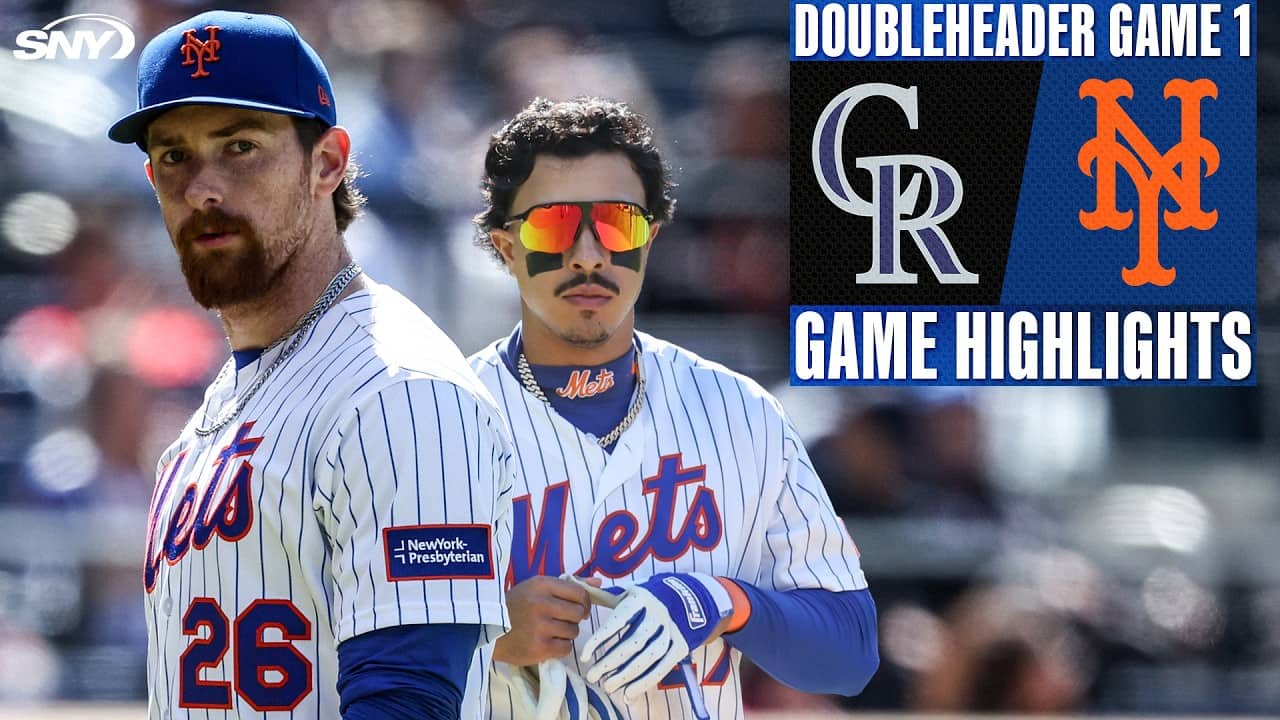 Mets vs Rockies (4/26/26) | Doubleheader Game 1 | Mets Highlights