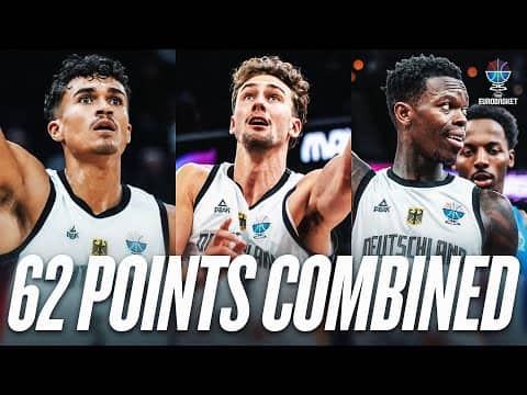 Schröder, da Silva, & Wagner GOT THE JOB DONE! | FIBA Eurobasket | September 1, 2025