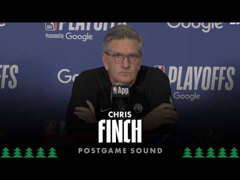 “We Gotta Make Solid, More Smarter Plays.” | Chris Finch Postgame Sound | 04.18.26