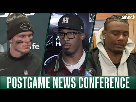 Brady Cook on getting to play in his first NFL game despite Jets' loss