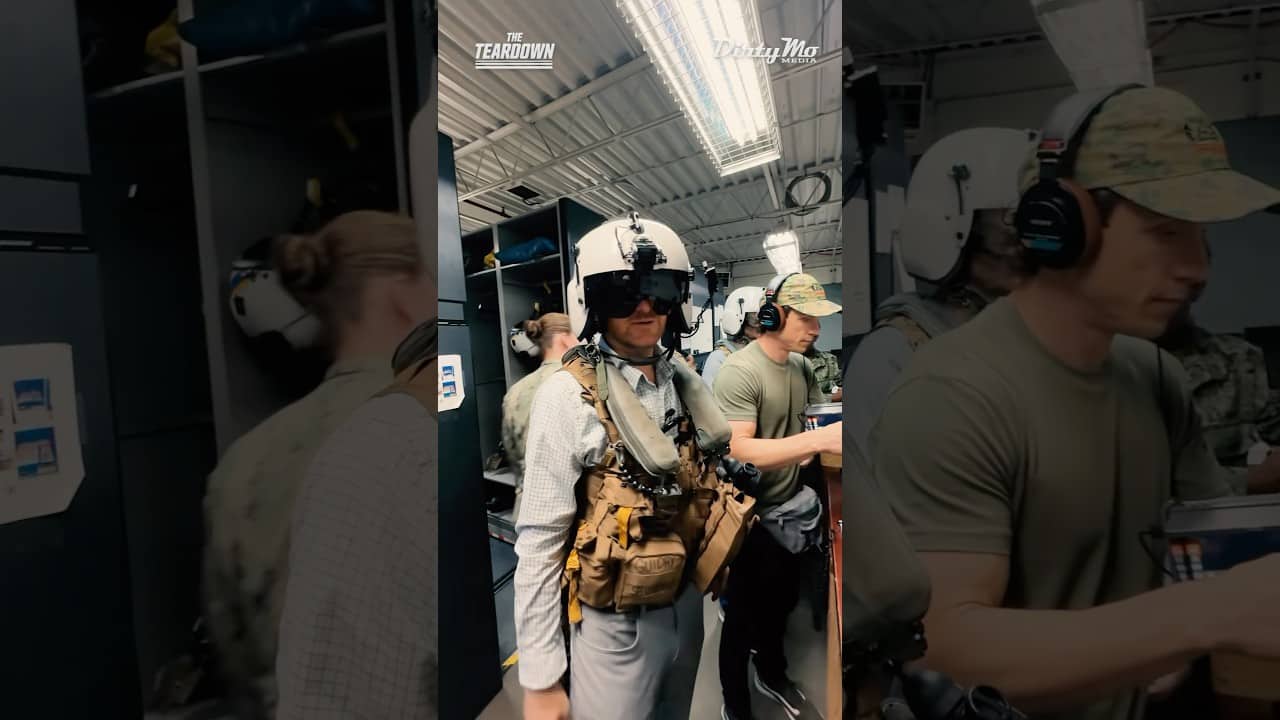 Jeff Gluck and Jordan Bianchi Train to be Helicopter Pilots