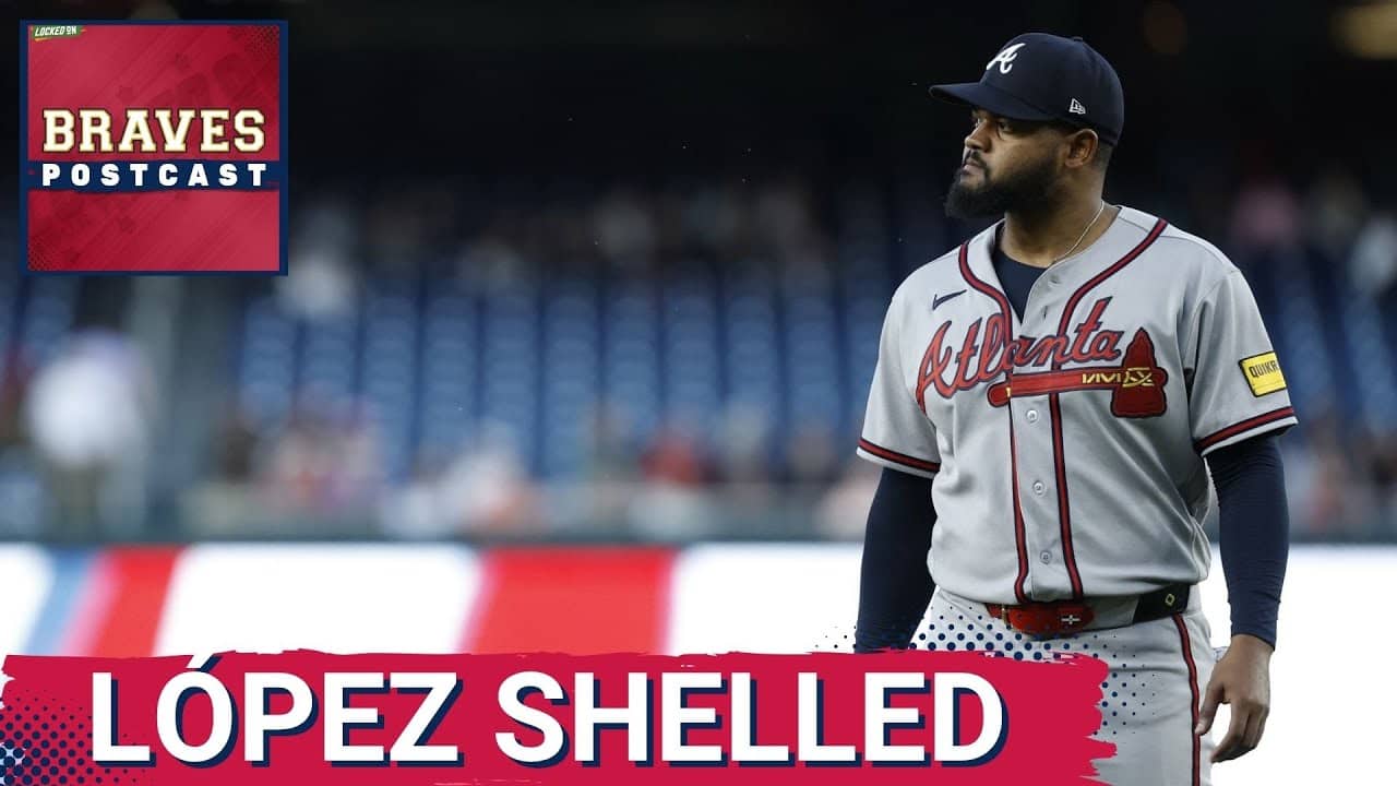 BRAVES POSTCAST: Reynaldo López leaves in 2nd as Braves BLOWN OUT by  Nationals | LIVE REACTION
