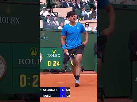 Carlos Alcaraz Highlights vs Sebastian Baez: Monte-Carlo 2026