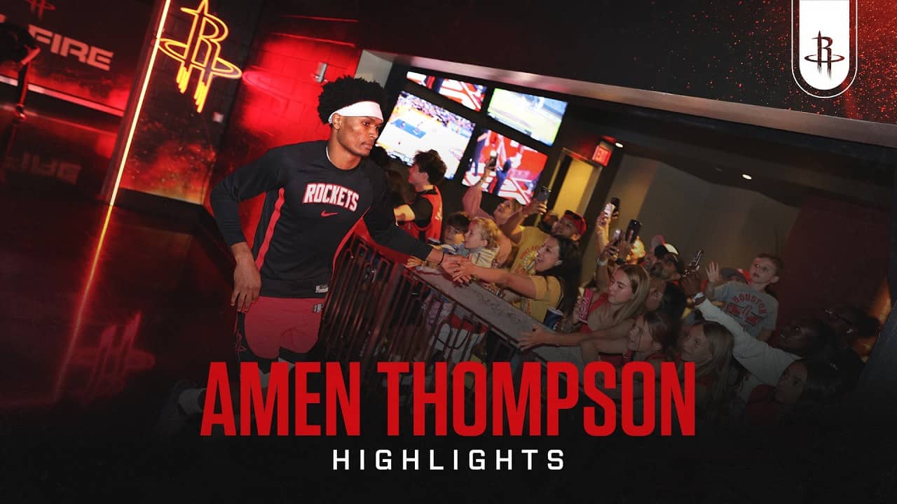 Amen Thompson (21 points) Highlights vs. Utah Jazz