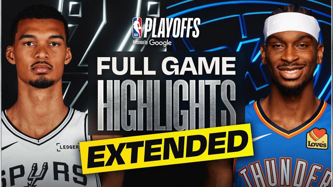 EXTENDED: #2 SPURS at #1 THUNDER | FULL GAME 5 HIGHLIGHTS | May 26, 2026