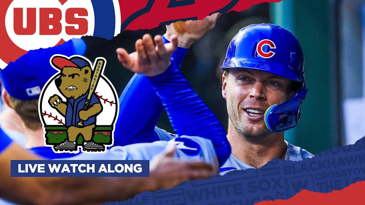 LIVE WATCH ALONG: Chicago Cubs vs Braves! Can the Cubs TIE THE SERIES?!