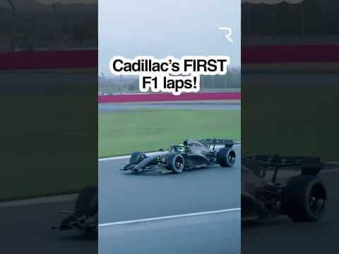 🚀 Cadillac's FIRST F1 laps!