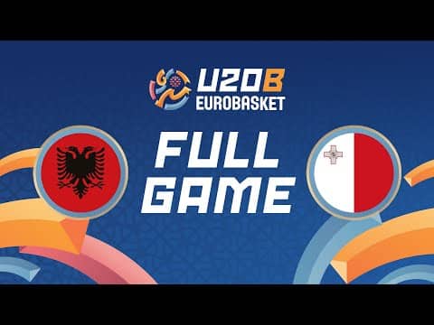 LIVE - Albania v Malta | FIBA U20 Women's EuroBasket 2025 Division B | Classification Groups 9-14