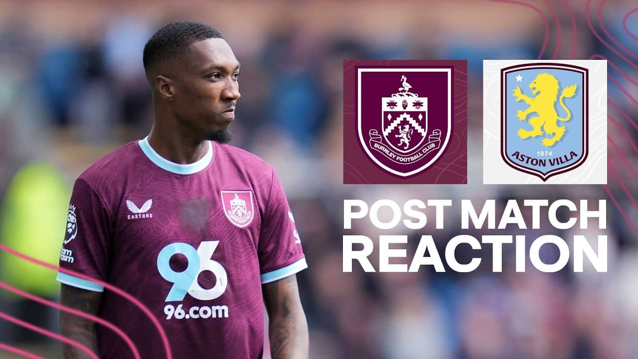 Anthony On 8th Goal of the Season In Villa Draw | REACTION | Burnley 2-2 Aston Villa