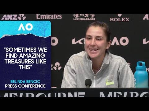 Belinda Bencic Press Conference | Australian Open 2026 First Round