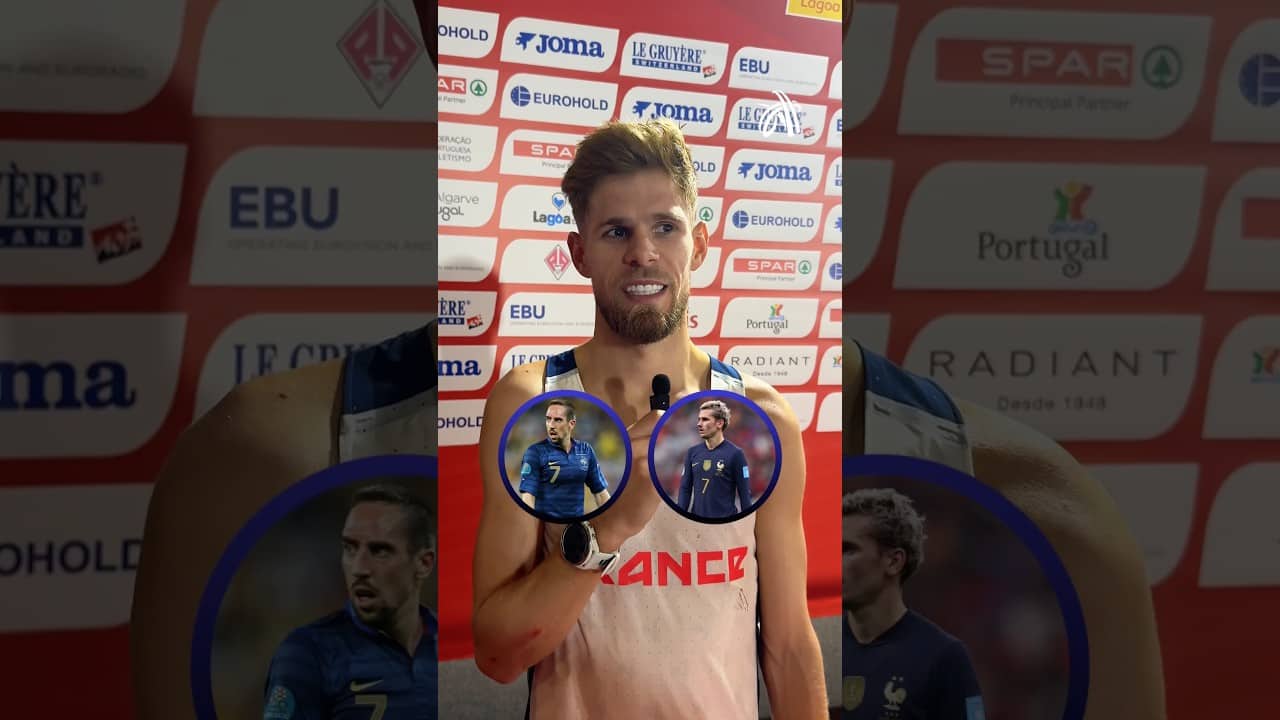 Winner Stays On: French Footballers 🇫🇷 #france #football #trackandfield #sports #athletics