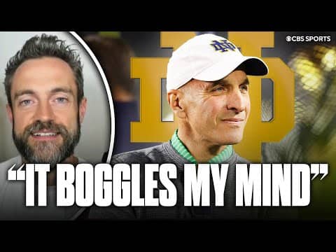 Notre Dame AD Pete Bevacqua SOUNDS OFF after CFP snub: "It boggles my mind" | Instant Reaction
