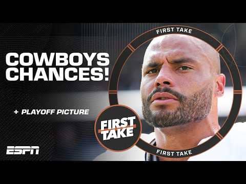 Jeff Saturday THINKS the Cowboys will make it to the playoffs 👀 | First Take