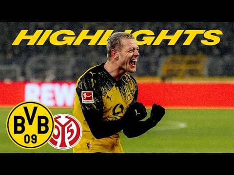 Four assists from Ryerson! | BVB - Mainz 4-0 | Highlights