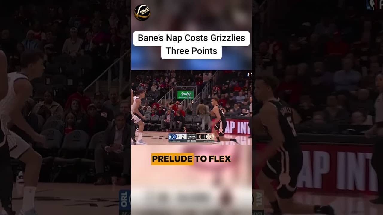 How Desmond Bane Fell Asleep and Gifted the Hawks a Wide-Open Three