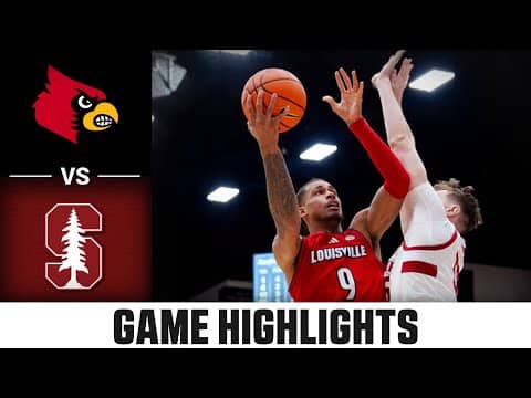 Louisville vs. Stanford Game Highlights | 2025-26 ACC Men's Basketball