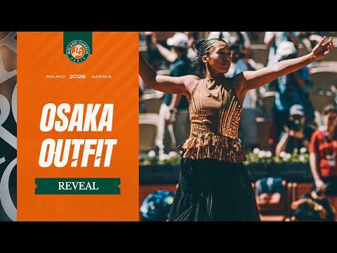 Naomi Osaka outfit reveal | Roland-Garros 2026