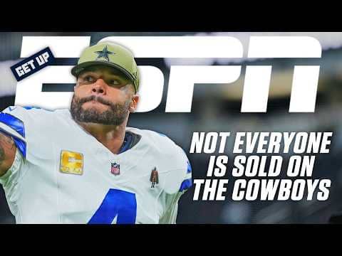 The Dallas Cowboys' hype is HEATING UP 🔥 Jeff Saturday LEANS INTO being a WET BLANKET 🙄 | Get Up