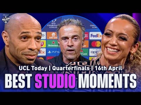 The BEST moments from UCL Today! | Richards, Henry, Abdo, Enrique & Carragher | QF, 16th April
