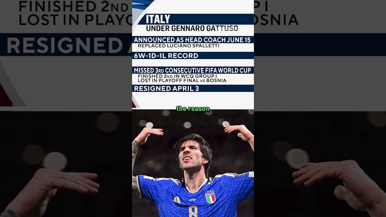 Marco dives into why Gennaro Gattuso’s exit as Italy’s Head Coach was inevitable 🗣️