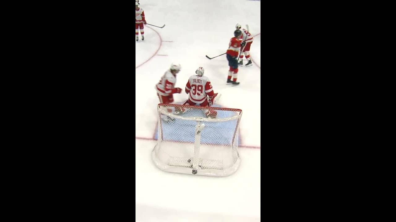Luke Kunin with a Goal vs. Detroit Red Wings