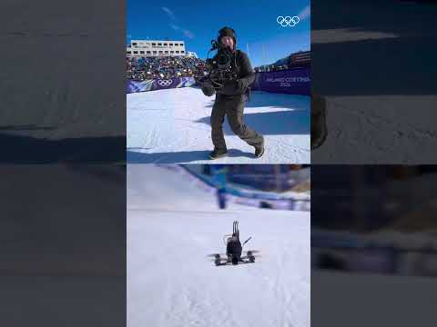 Here’s a sneak peek into how we got all the cool angles at #MilanoCortina2026!