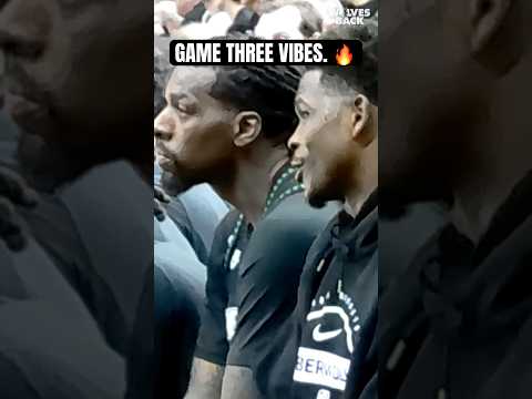 bts of game three at our house. 🏡