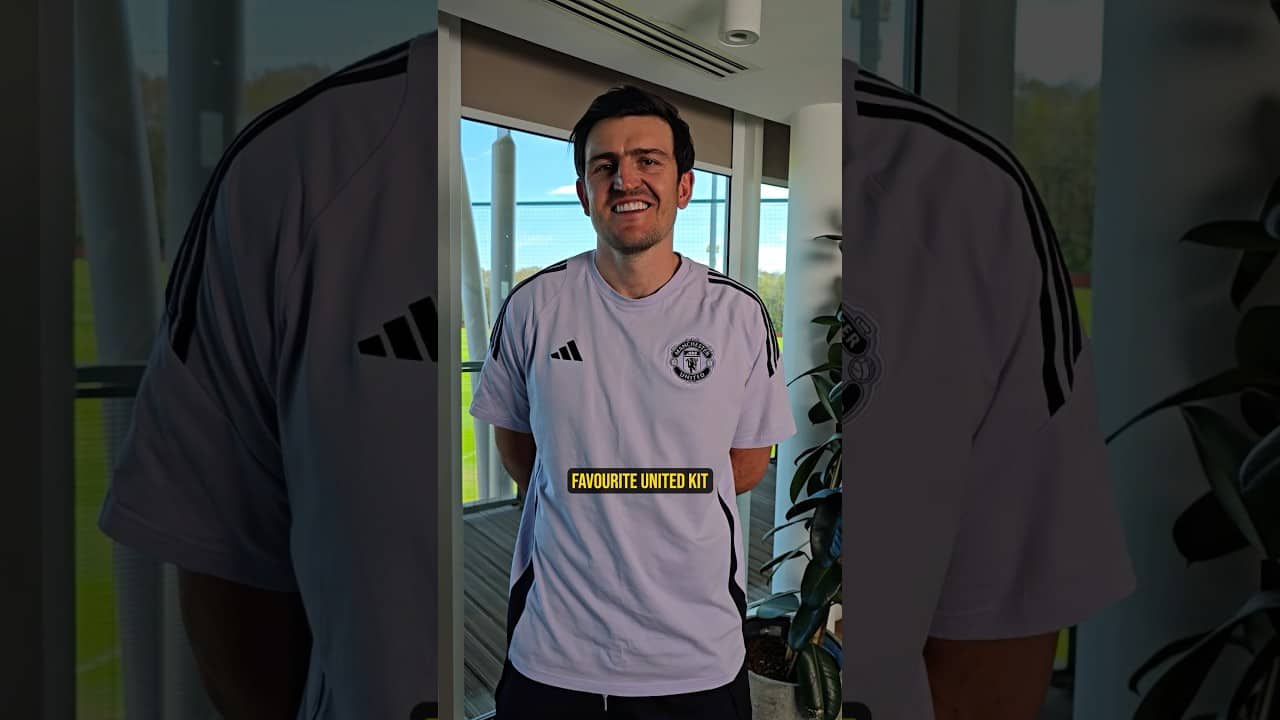 Harry Maguire's Tip For The Perfect Knee Slide 😅