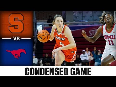 Syracuse vs. SMU Condensed Game| 2025-26 ACC Women's Basketball