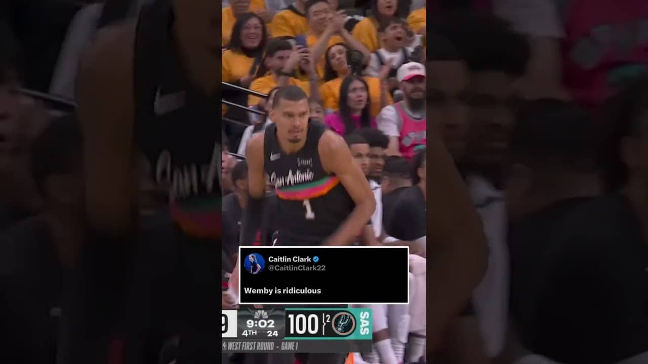 we agree 🙌 #Spurs #NBA #victorwembanyama
