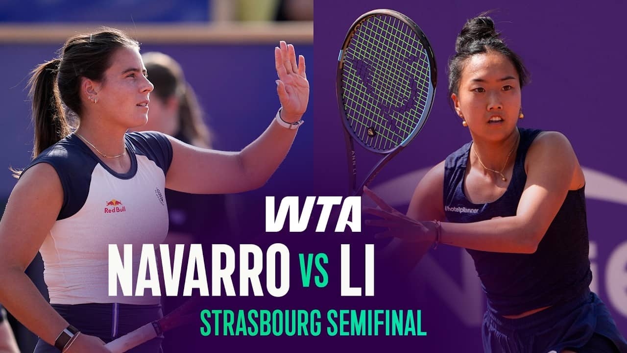 Emma Navarro vs. Ann Li | 2026 Strasbourg Semifinal | WTA Match Highlights