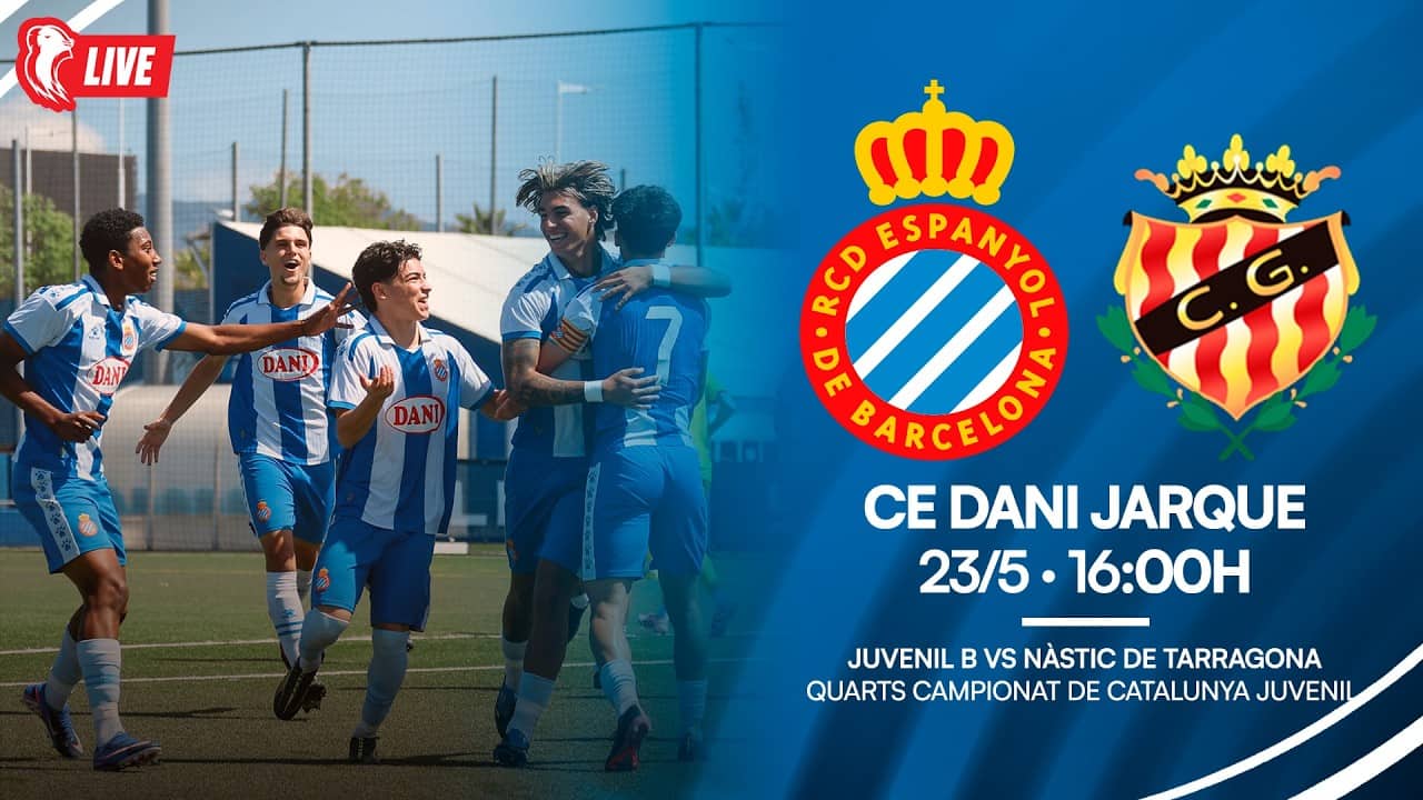 🔴 En directe, Juvenil B 🆚 Nàstic de Tarragona, Quarts de final Copa de Catalunya Juvenil