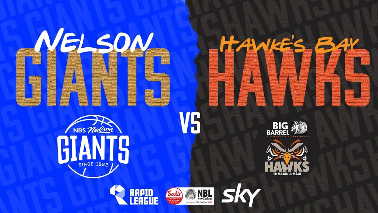 Nelson Giants v  Hawke’s Bay Hawks | Full Basketball Game |  @SalsNBL 2026
