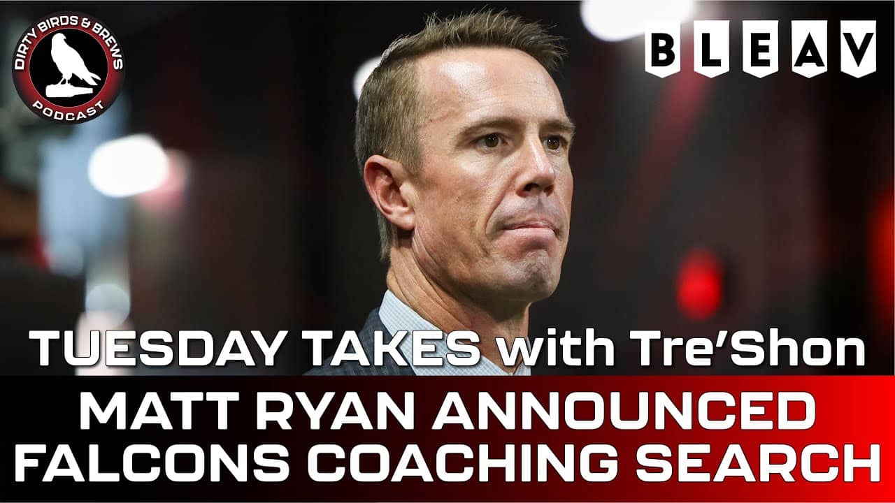 Matt Ryan announced and Falcons coaching search: Tuesday Takes with Tre'Shon
