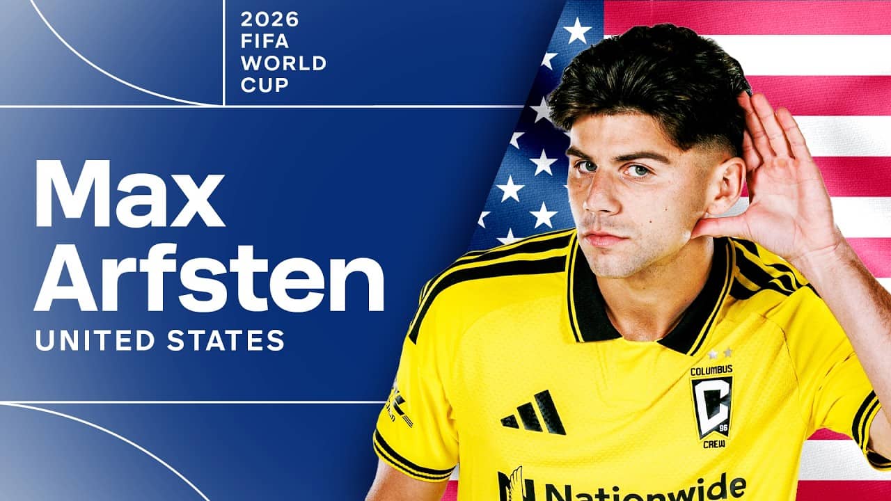Columbus Crew Defender Max Arfsten Makes USMNT World Cup Squad!