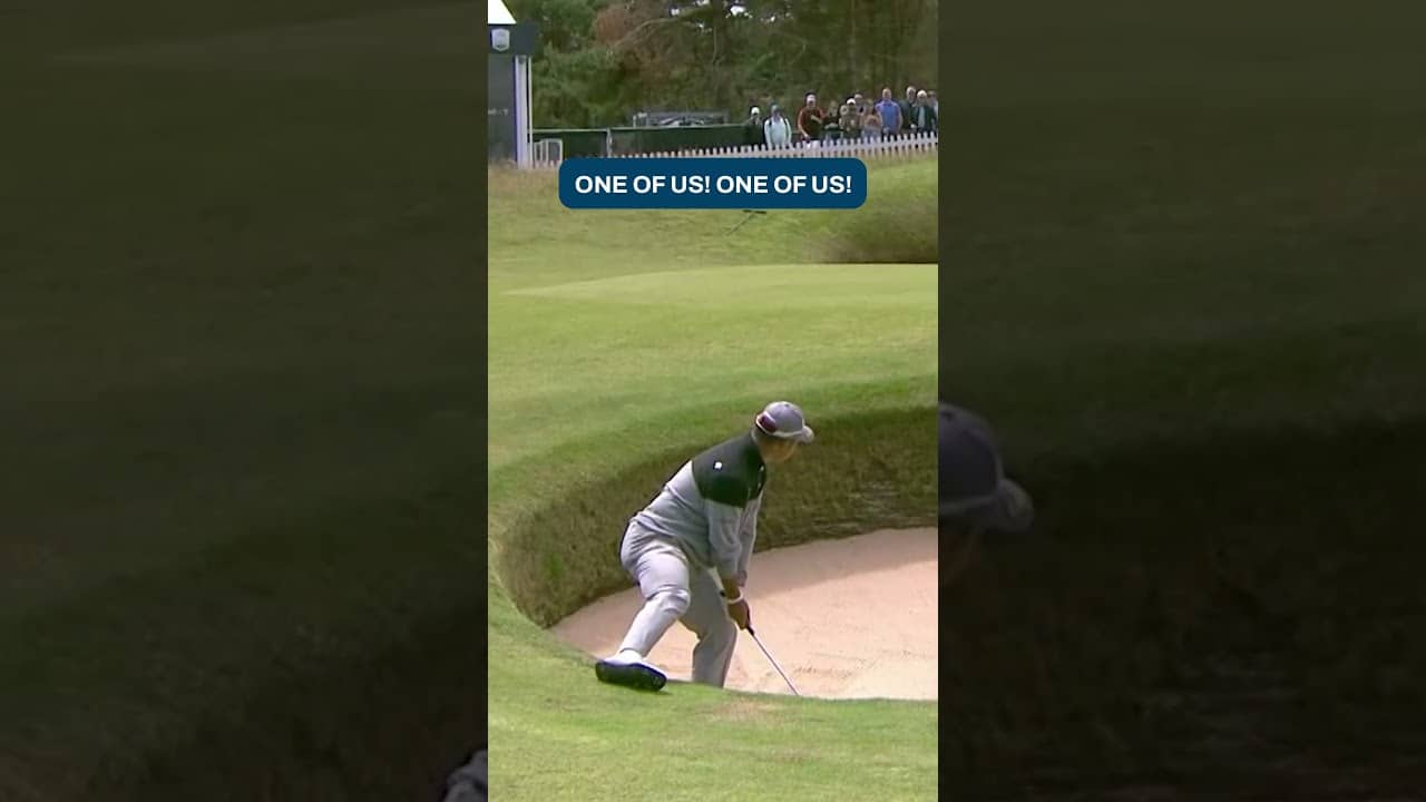 Say it with us: Golf is hard.