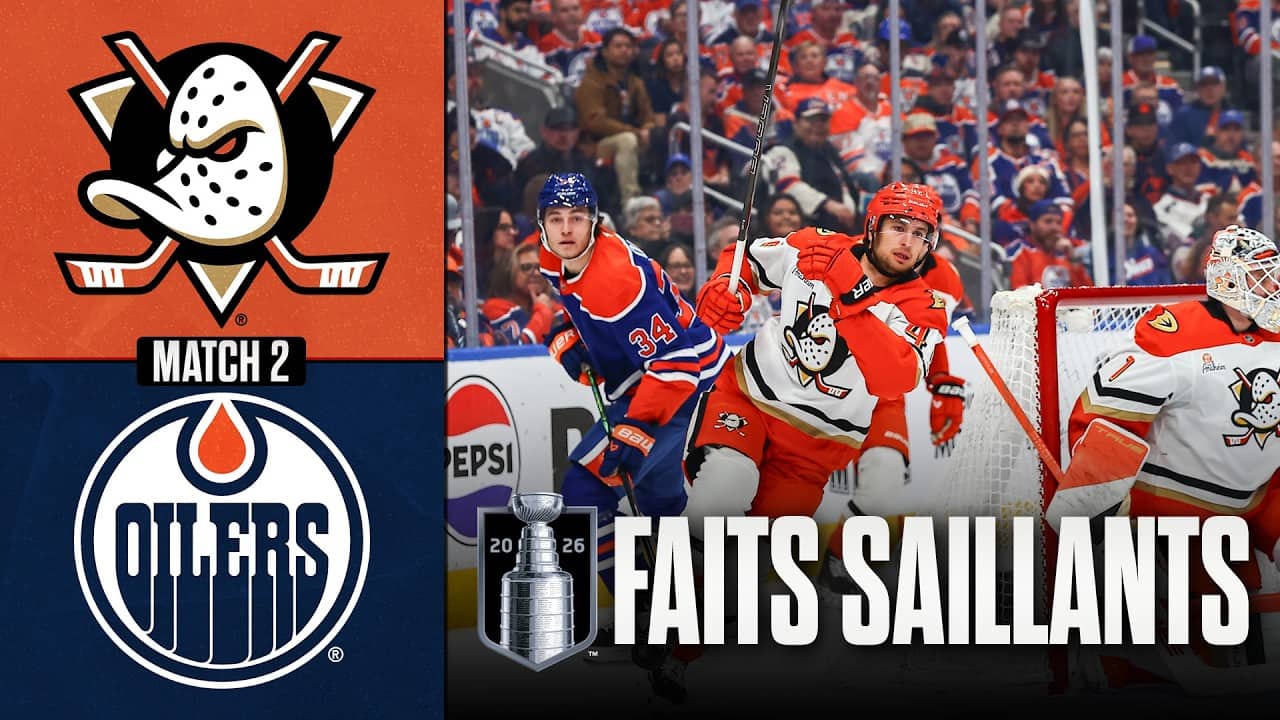 Ducks vs Oilers, match no 2 | 22/04/26 | Faits saillants