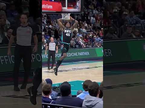 GG Jackson back scratcher #dunk #nba #grizzlies