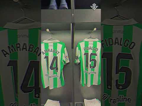 Día de JORNADA RETRO en El Sadar ✨📹 #shorts #realbetis #laligaretro