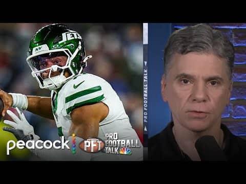 New York Jets bench Justin Fields to start Tyrod Taylor in Week 12 | Pro Football Talk | NFL on NBC