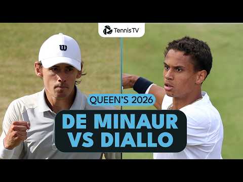 Alex de Minaur Takes On Gabriel Diallo 🌱 | Queen's 2026 Highlights