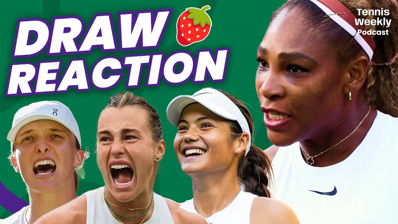 Serena Williams gets LUCKY draw but could face IGA in R3 + Sabalenka DRAWS Raducanu | Wimbledon 2026