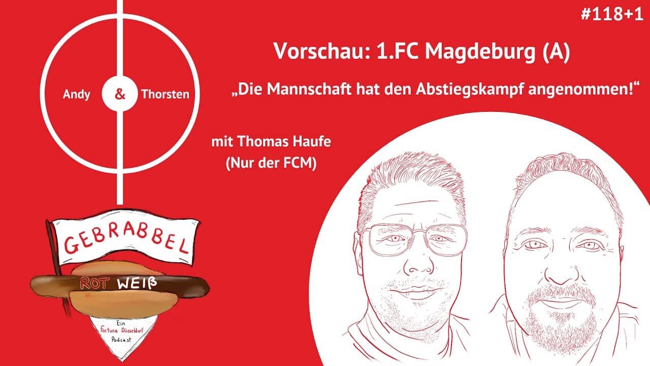 #118 +2: Vorschau: 1.FC Magdeburg (A) – „Die Mannschaft hat den Abstiegskampf angenommen!“ mit Th...