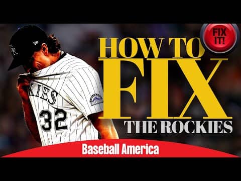 Can The Colorado Rockies Be Fixed?