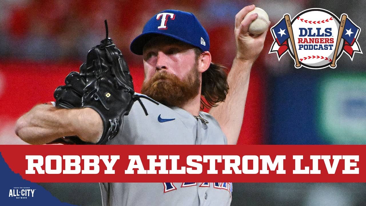 Robby Ahlstrom Joins The Show Live | DLLS Rangers Podcast