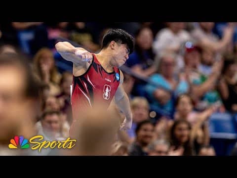 Asher Hong runs away with all-around title at 2025 U.S. Gymnastics Championships | NBC Sports